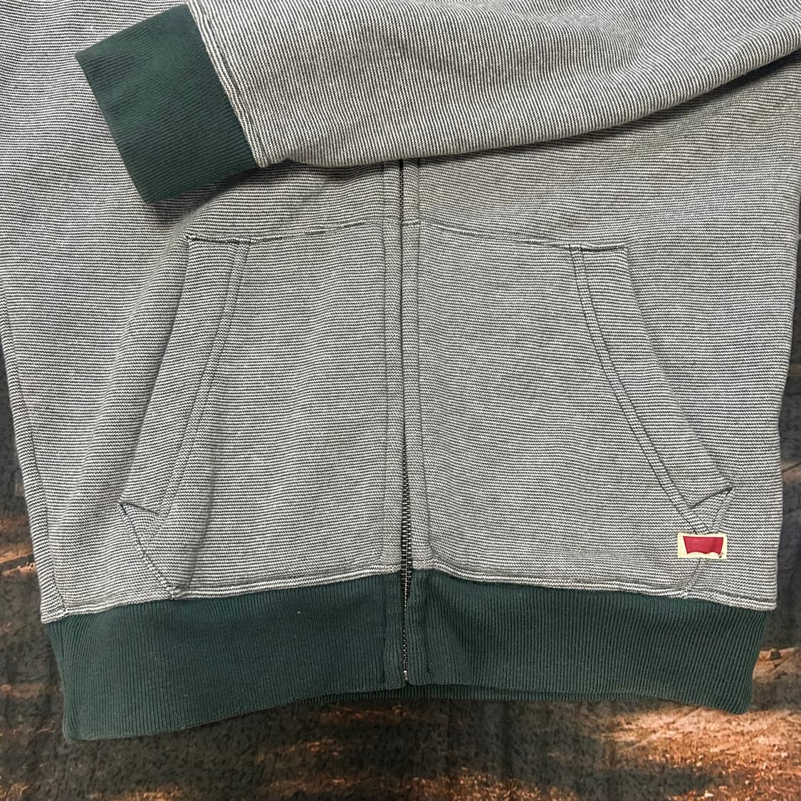 Levi‘s Stripe Zip-Up Sweat Jacket 상품이미지3