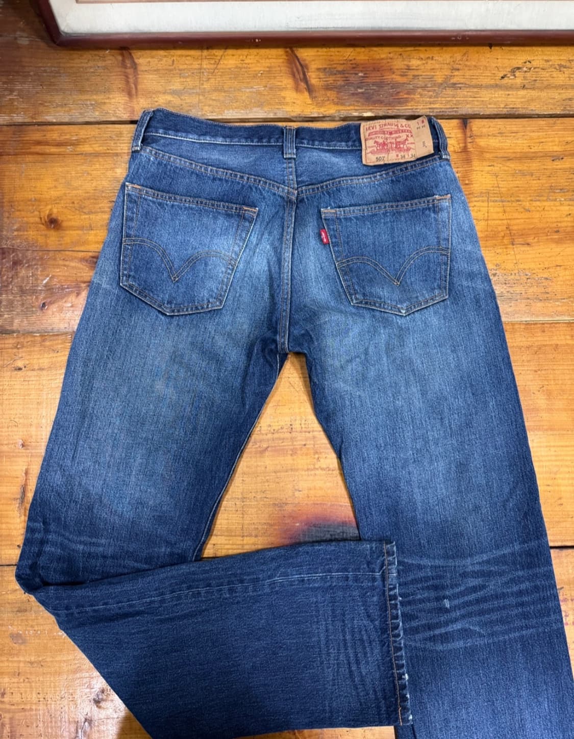 리바이스 501 청바지 허리 34 깨끗해요 상품이미지2