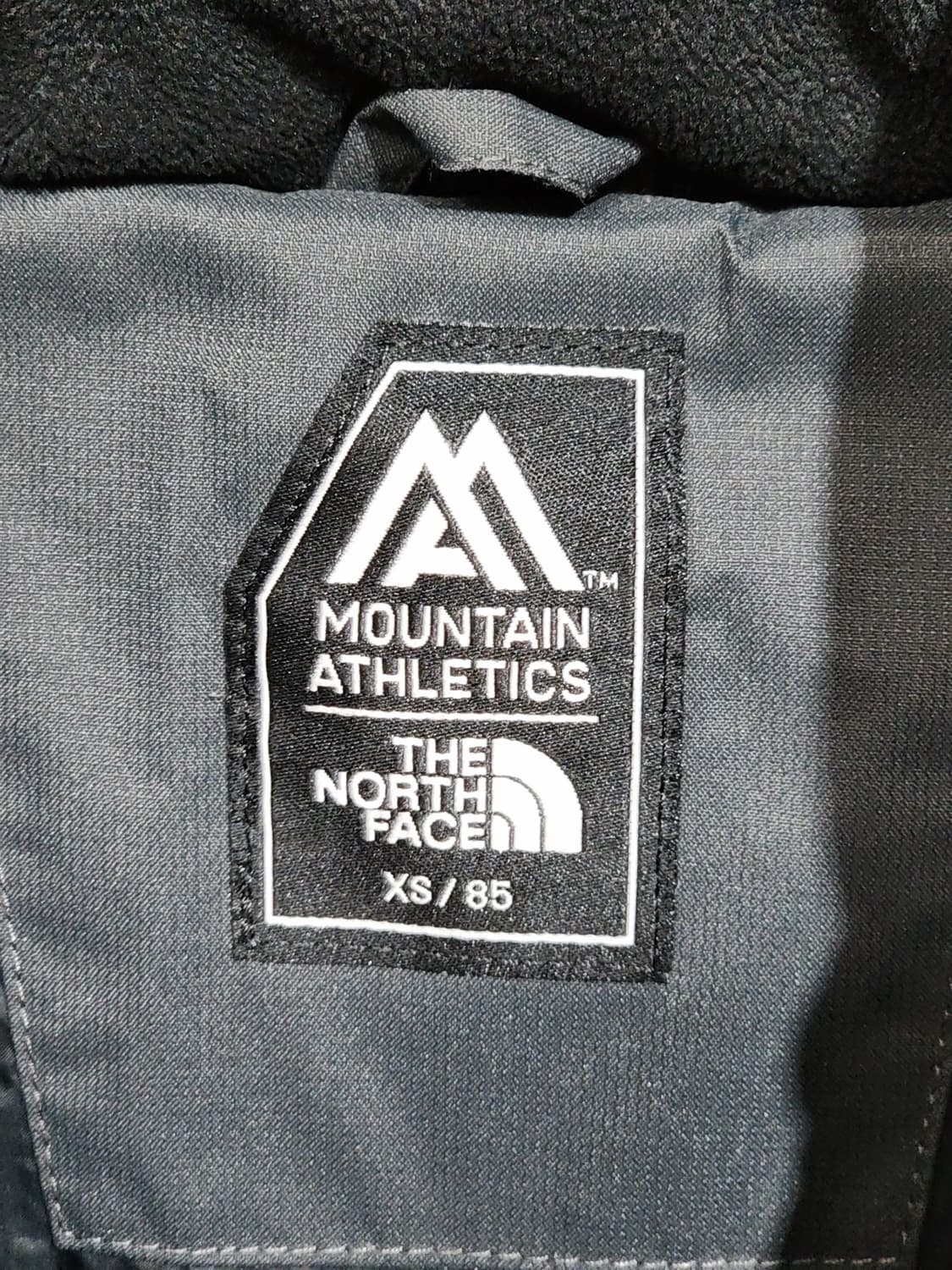 (S) 노스페이스 거위털 롱패딩 점퍼 진회색 구스다운 후드코트  상품이미지3