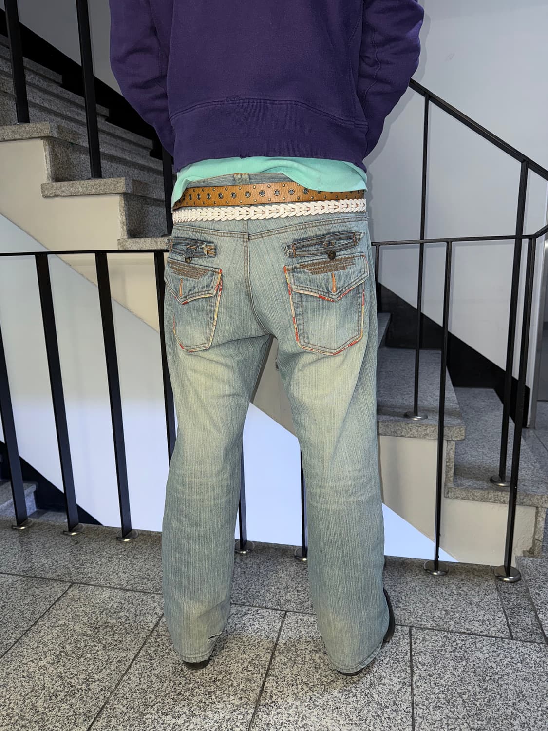 irezumi denim pants 상품이미지2