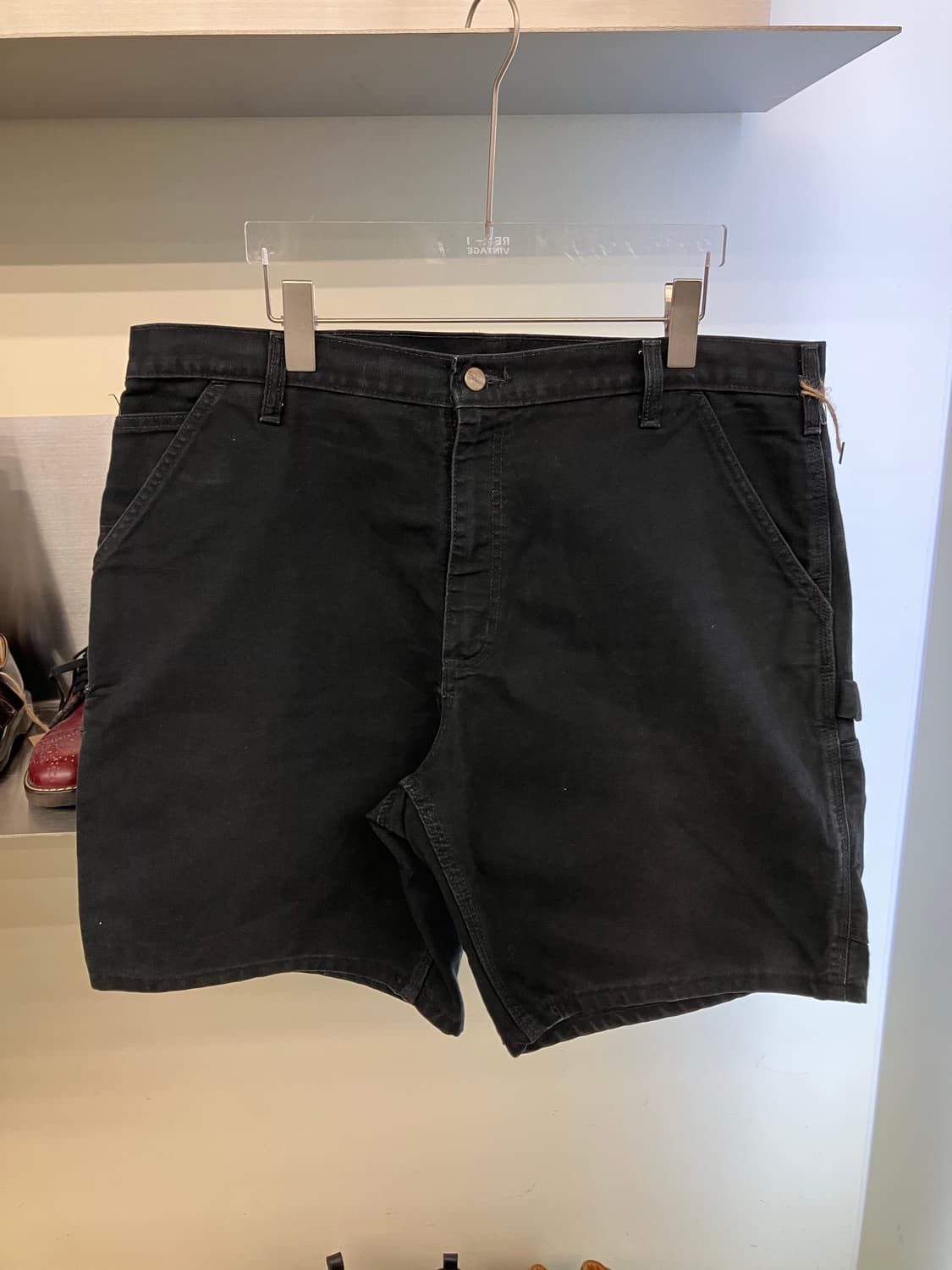 칼하트 블랙 데님 팬츠 상품이미지1