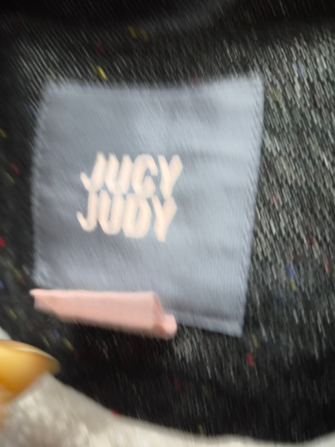 쥬시쥬디 옷핀 자수와팬 뽀글이 점퍼 상품이미지2