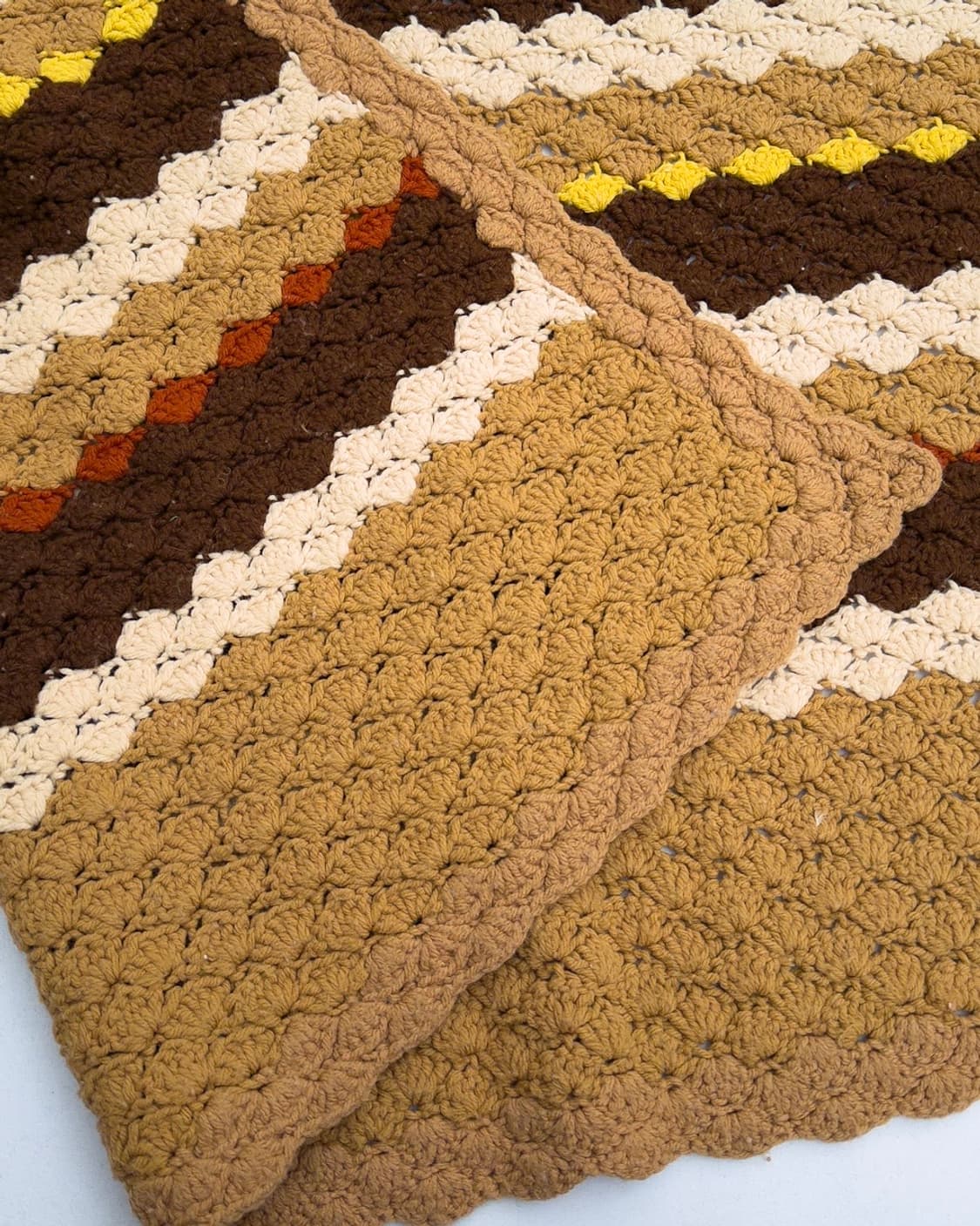 빈티지 소품 USA 크로셰 블랭킷 상품이미지2