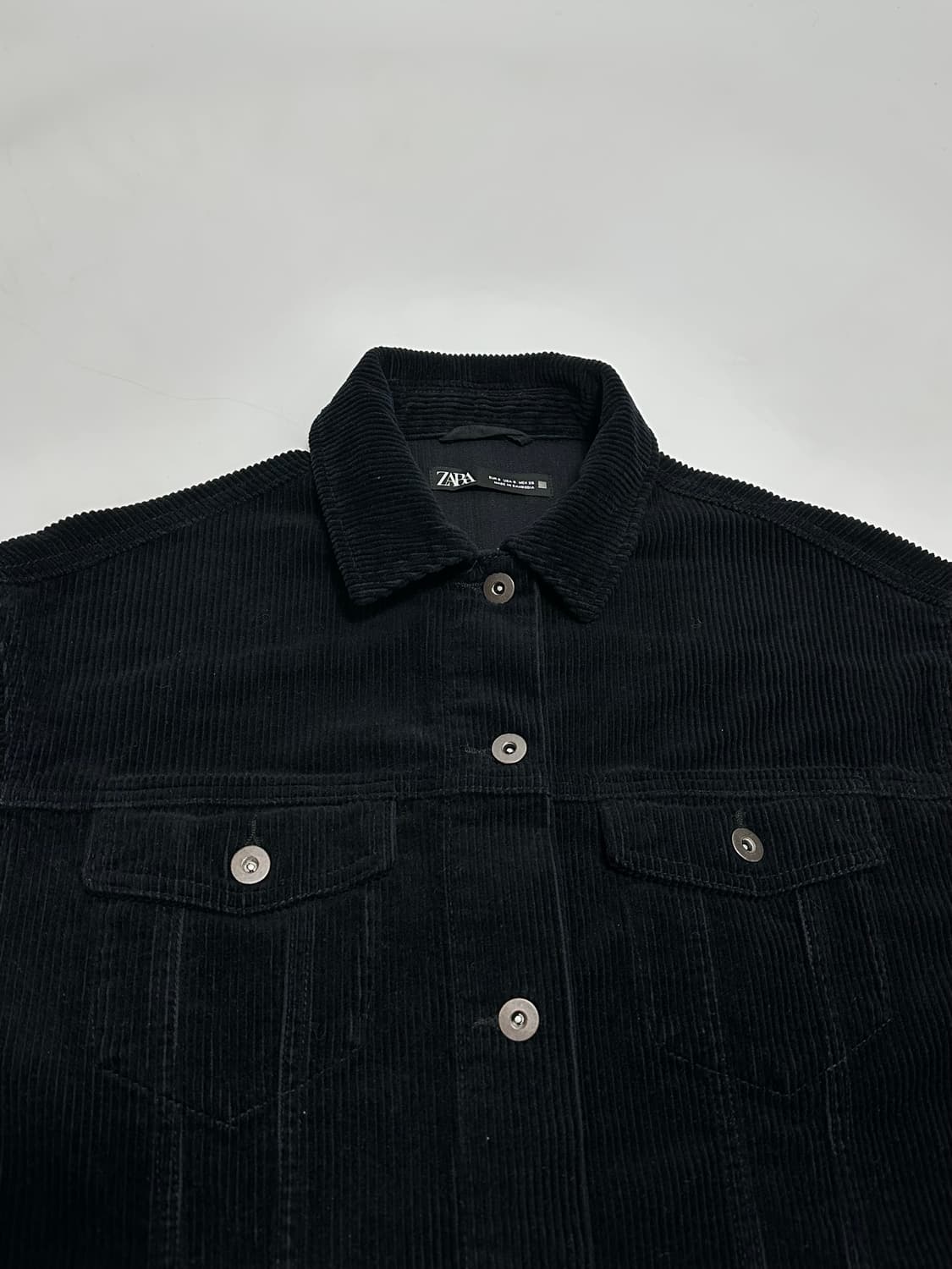 자라 ZARA 코듀로이 트러커 자켓 상품이미지4