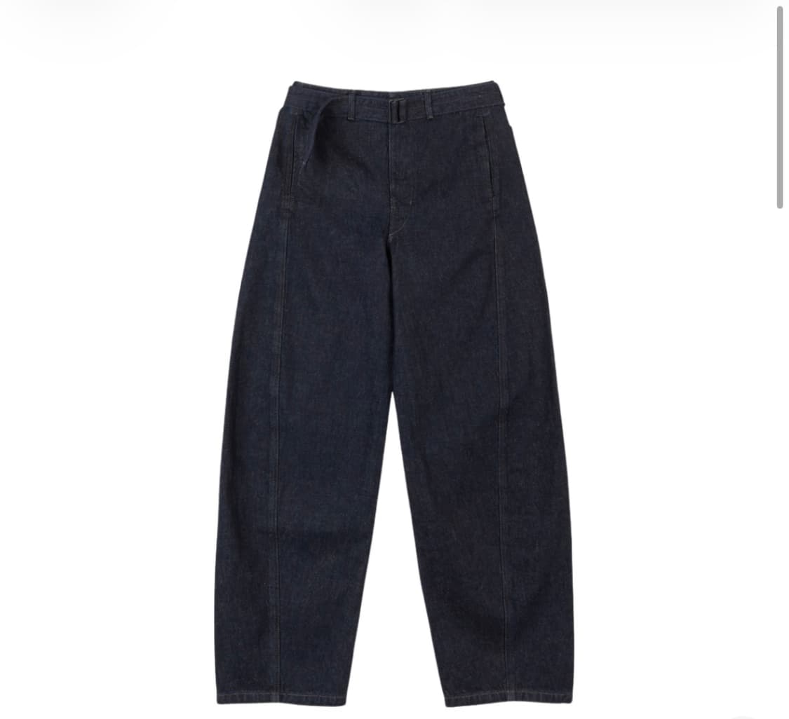 르메르 트위스트 벨트 팬츠 데님 인디고 팝니다 상품이미지1