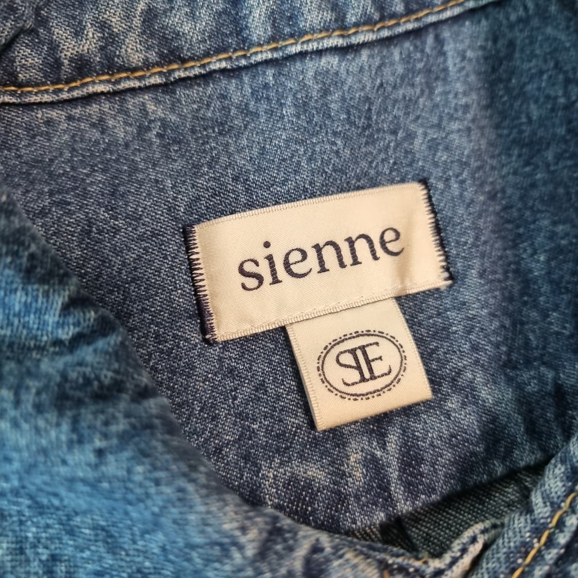 시엔느 청 데님 셔츠 남방 상품이미지9