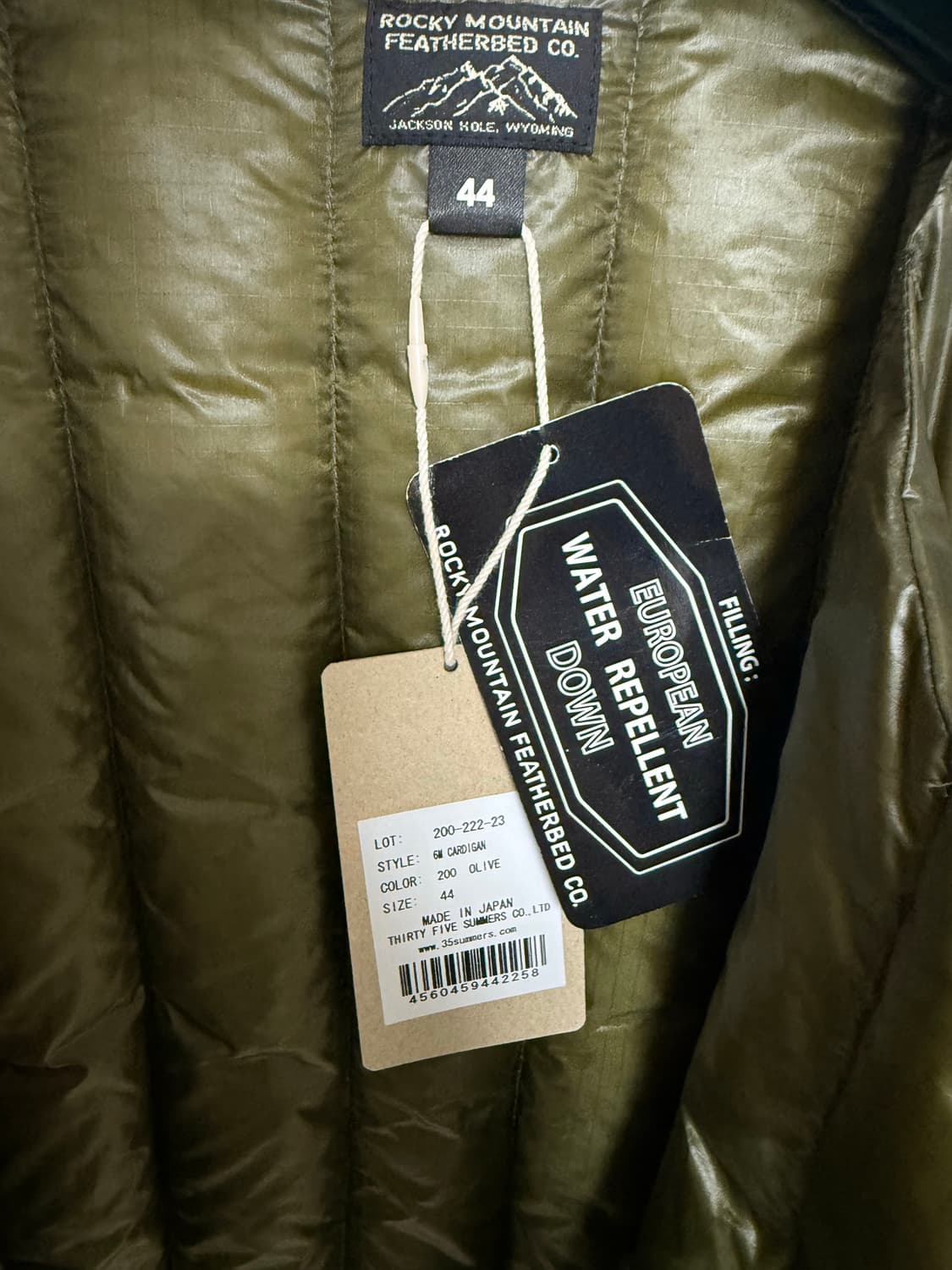 [44]록키마운틴페더베드 식스먼스 가디건 아나토미카 상품이미지3