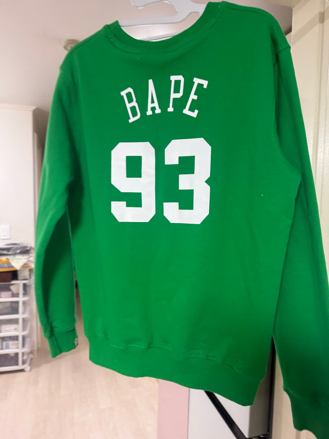 BAPE x NBA 셀틱스 맨투맨 L사이즈 상품이미지2