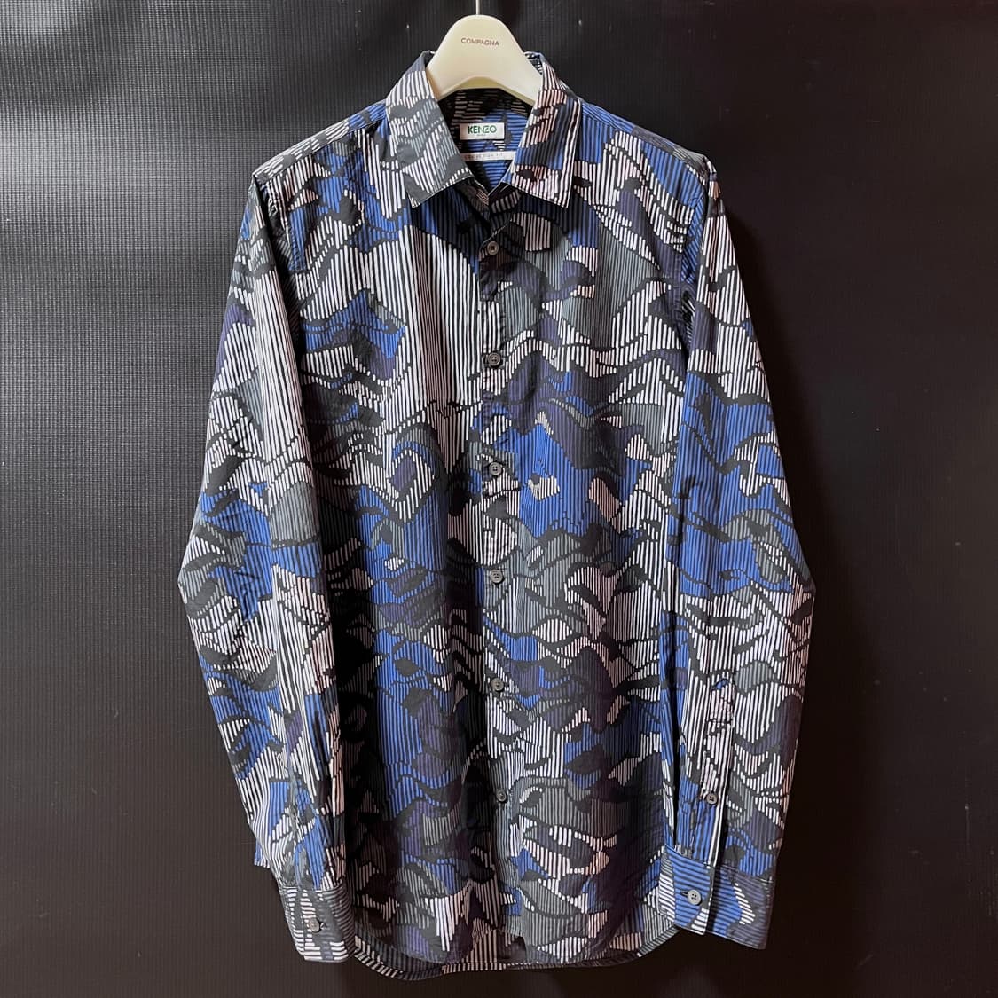 겐조 2015 ss 카모 스트라이프 패턴 셔츠 상품이미지1