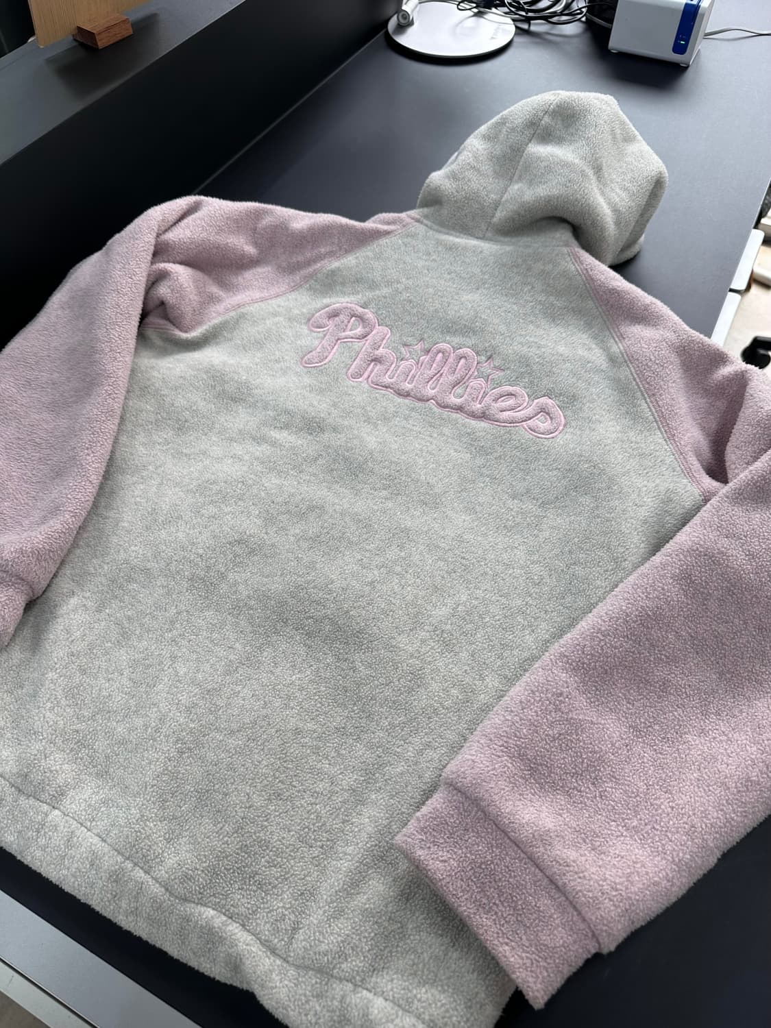 MLB 00s WWS 회핑 플러피 후드자켓 상품이미지4