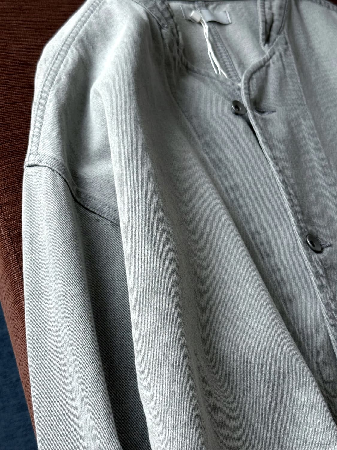 Ice Denim stand collar work jacket 상품이미지5