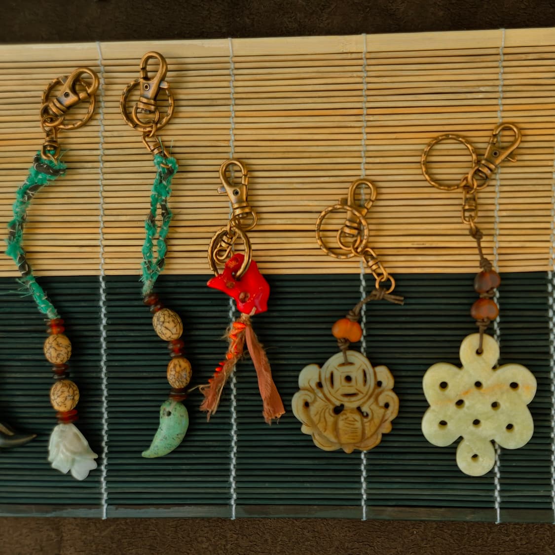 옥 박쥐 소뿔 열쇠고리 상품이미지3