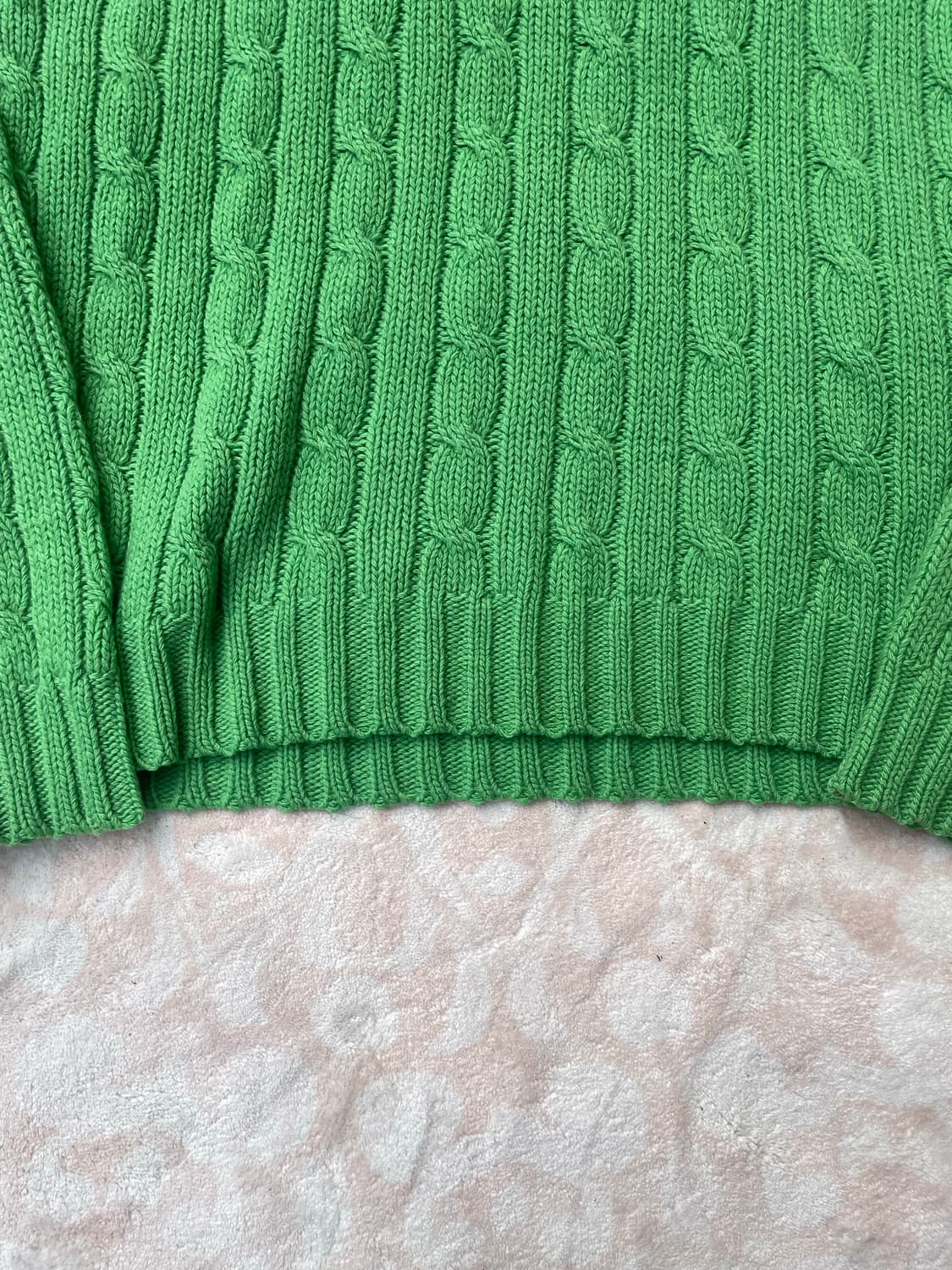 Polo Ralph Lauren Sport 그린 케이블 니트 상품이미지3