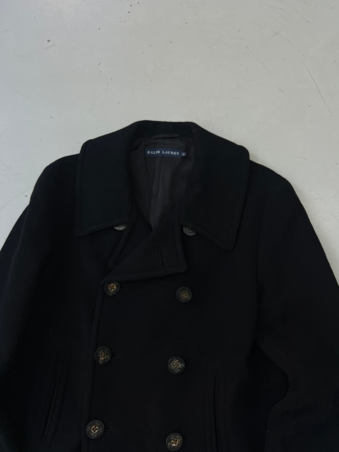폴로 랄프로렌 블랙 피코트 상품이미지3