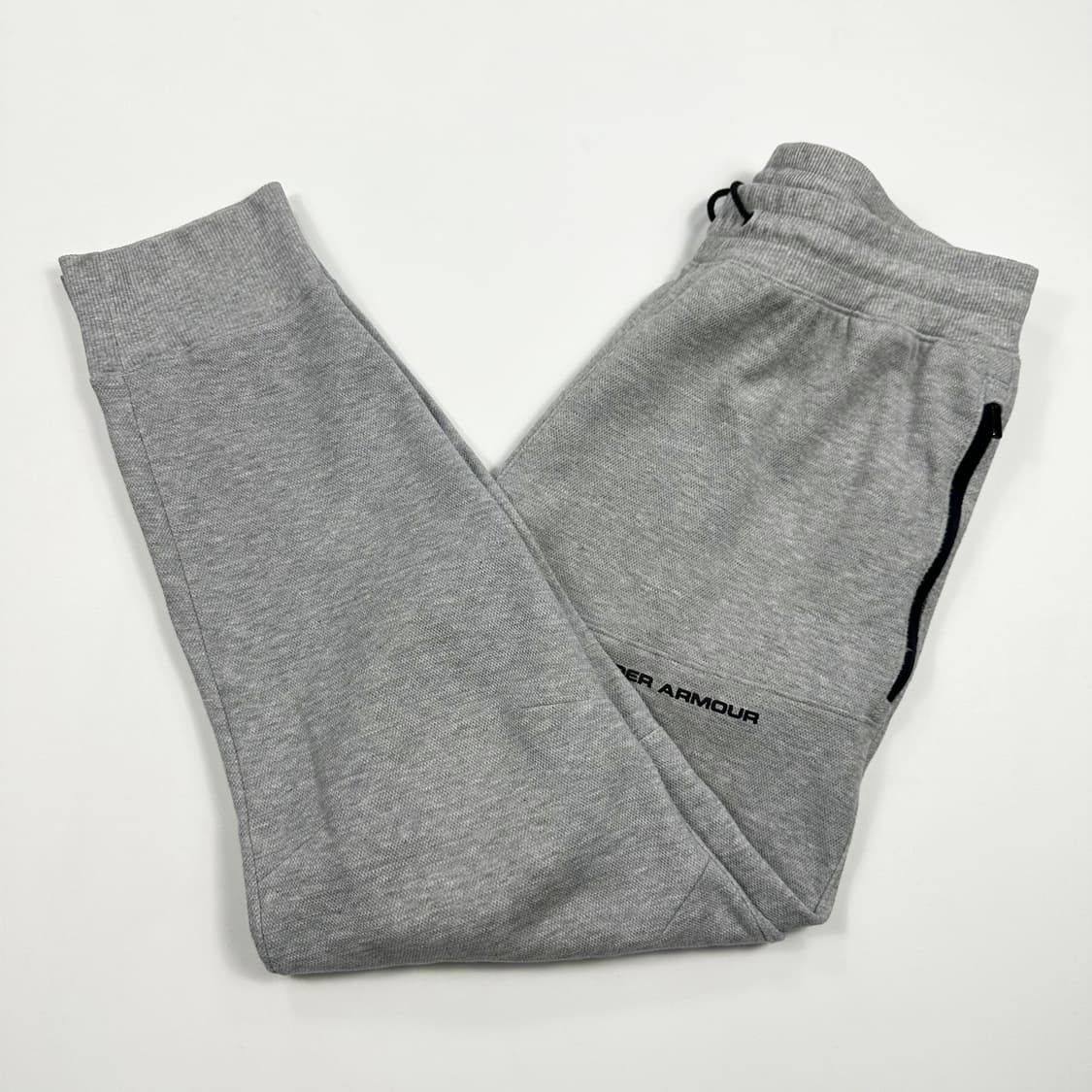 언더아머 로고 트레이닝 그레이 조거팬츠 (L) 상품이미지2