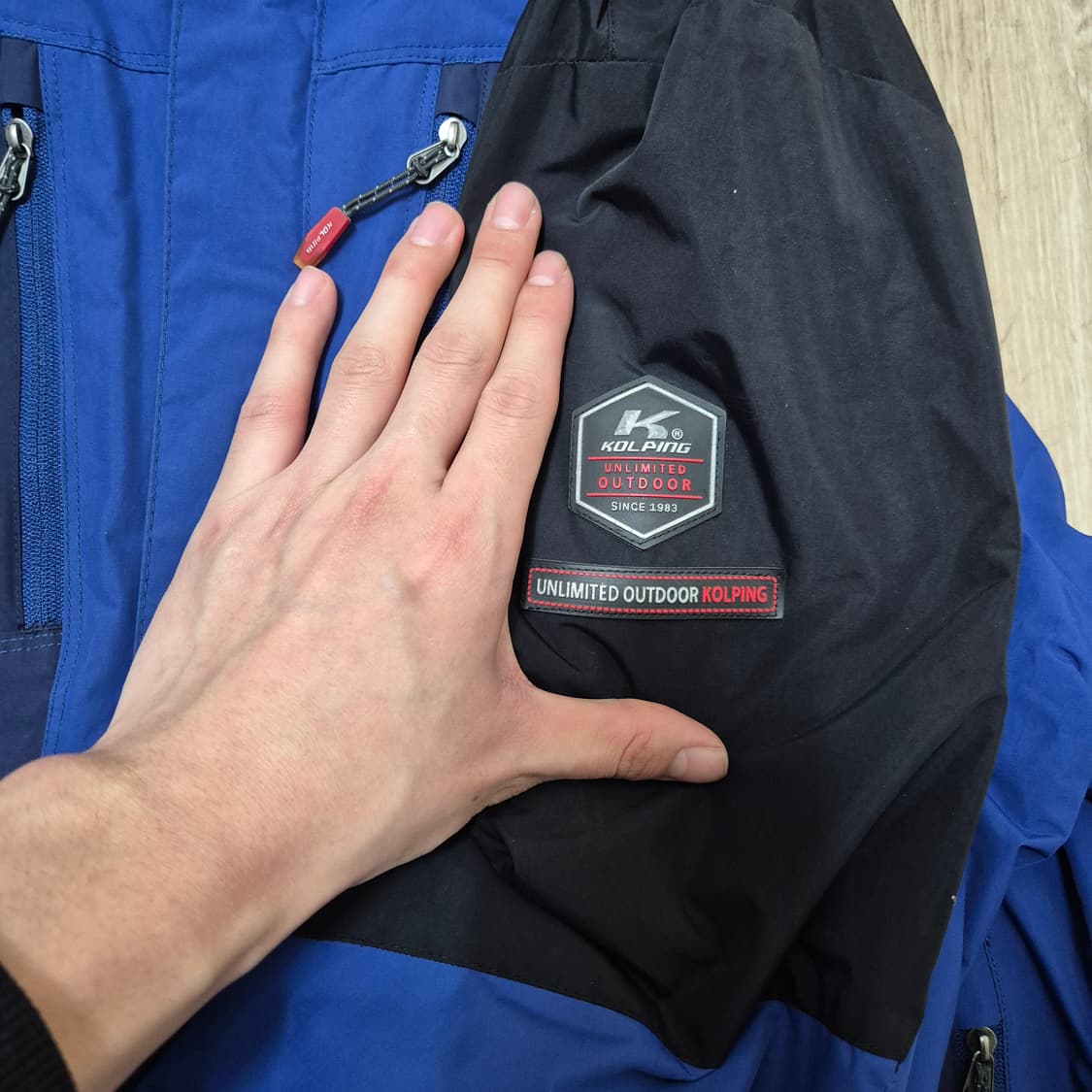 콜핑 사이트와펜 아웃도어 바람막이 후드자켓 상품이미지5