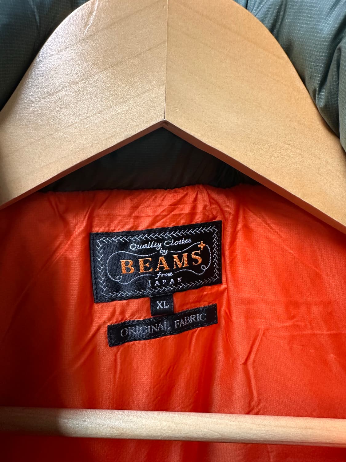 (XL)빔즈 밀리터리 립스탑 퍼프 베스트 카키 상품이미지4