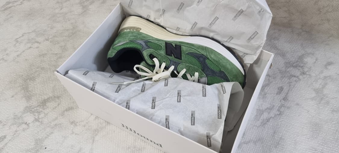 뉴발란스 자운드 992 모시그린 275 상품이미지7