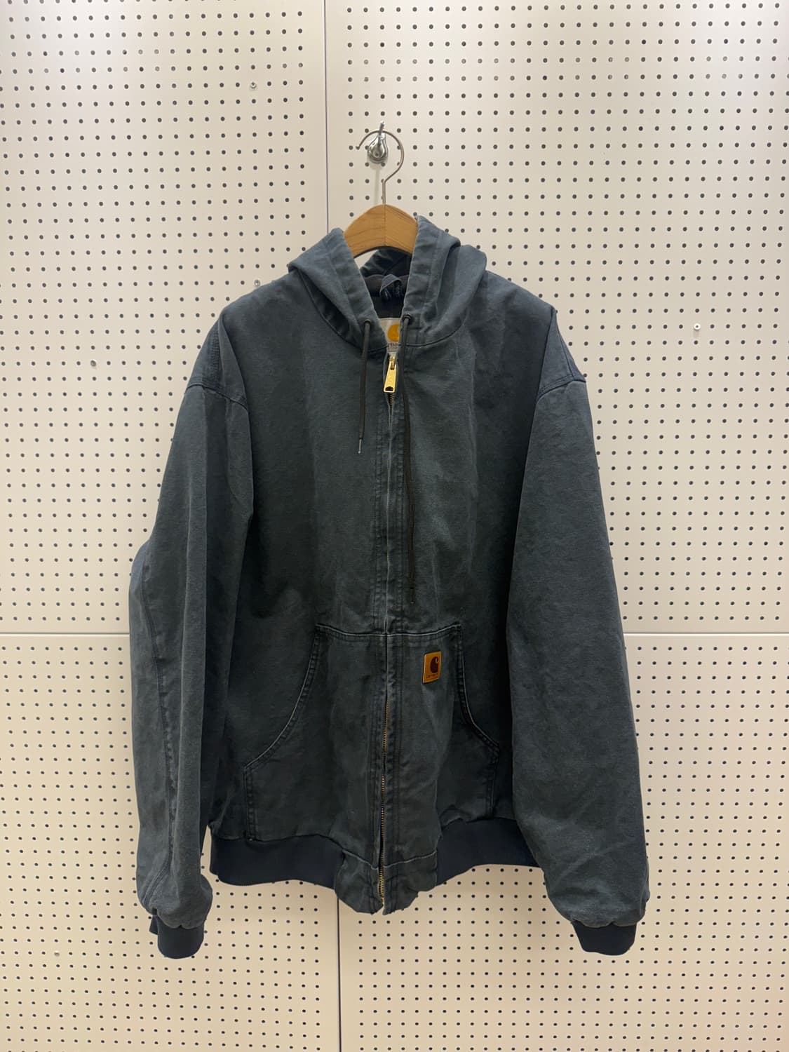 칼하트 j25 액티브 차콜 워크 자켓 U635 상품이미지2