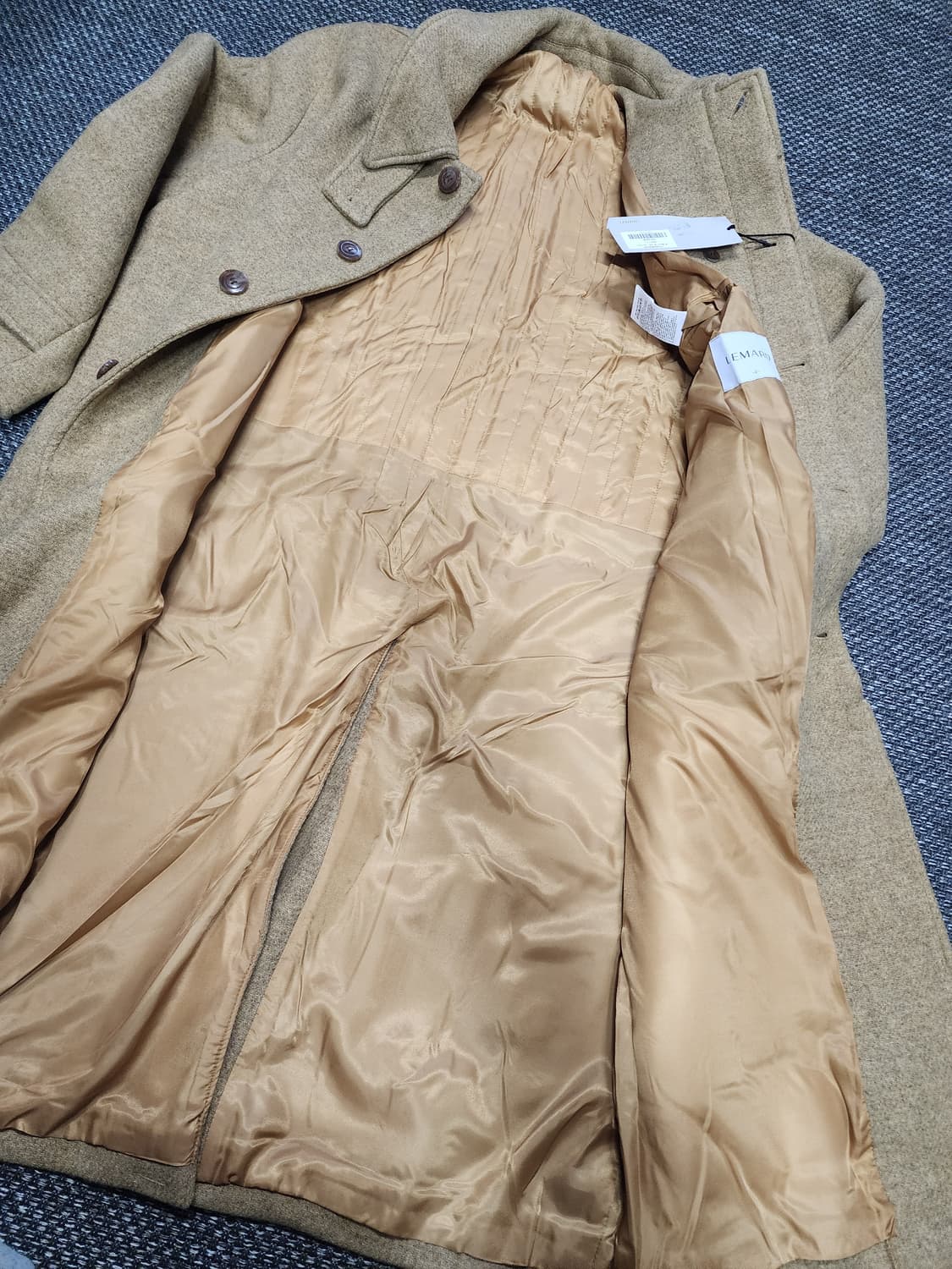 르마드 울 발마칸 코트 새상품 L사이즈  상품이미지4