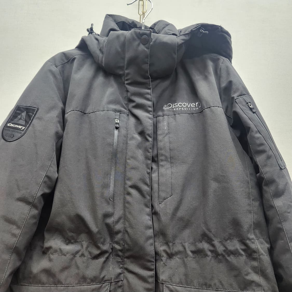 디스커버리 구스다운 후드패딩 100(L) 상품이미지2