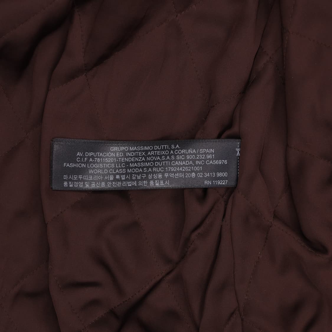 XL 마시모두띠 퍼 양가죽 라이더 자켓 브라운 4218 상품이미지9