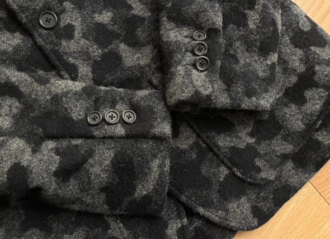 모니탈리(Monitaly) 울 카모 블레이저 자켓 40사이즈 상품이미지3