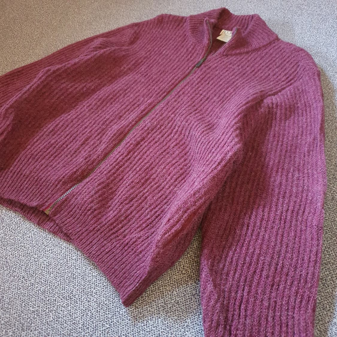 80s L.L.Bean made in u.s.a 울 집업 no.38 상품이미지2