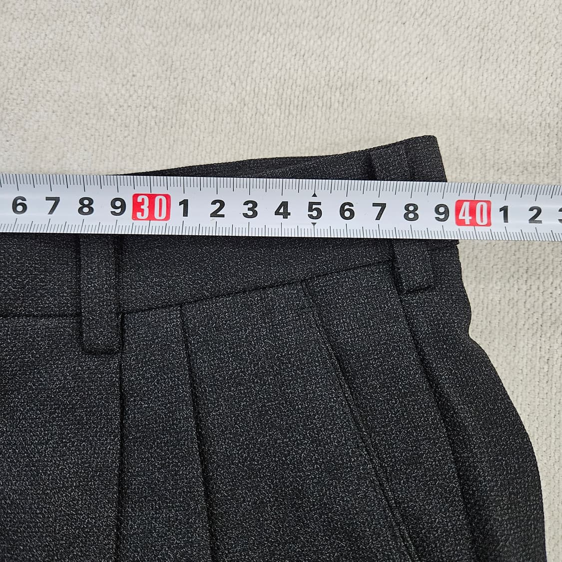 [76] 발렌시아가 투턱 울 슬랙스 0121Y2 상품이미지7