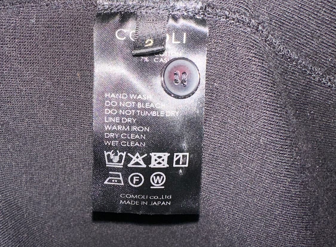 2)코모리 코튼캐시미어 파일 셔츠 상품이미지3