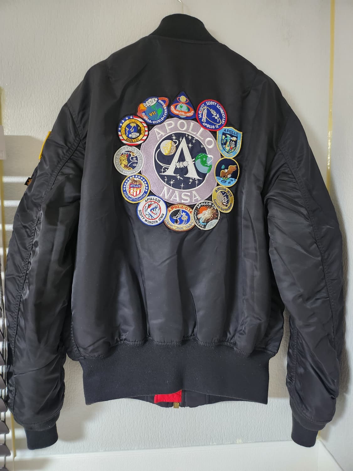 알파인더스트리 NASA MA-1 정품 항공점퍼 M사이즈 상품이미지2