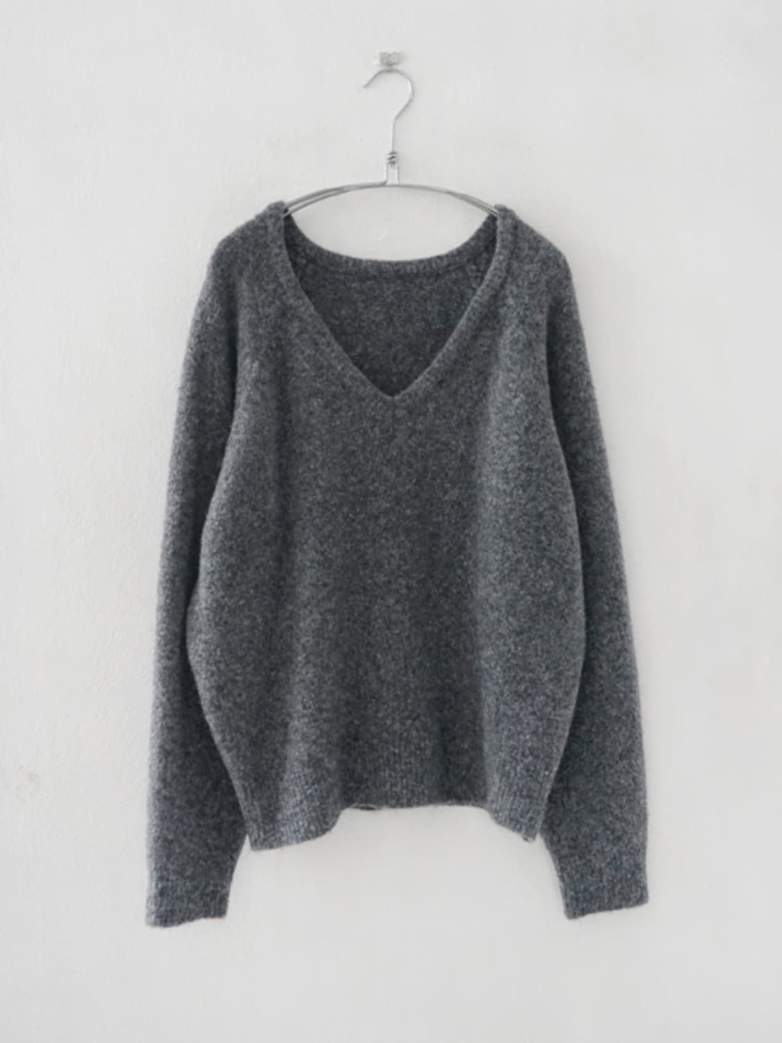 브이넥 풀오버 니트 상품이미지2