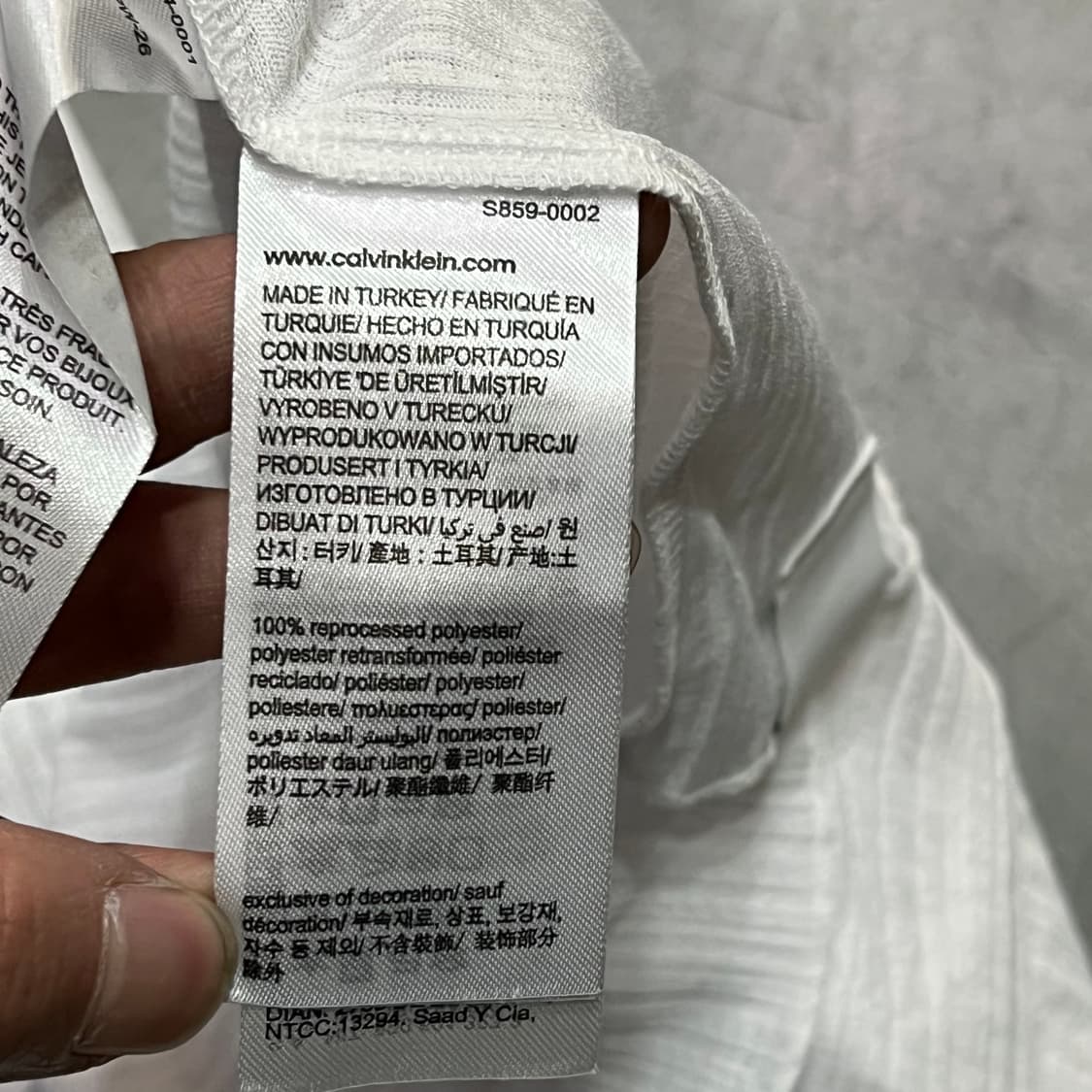  캘빈클라인 시스루 니트 y15604 상품이미지7