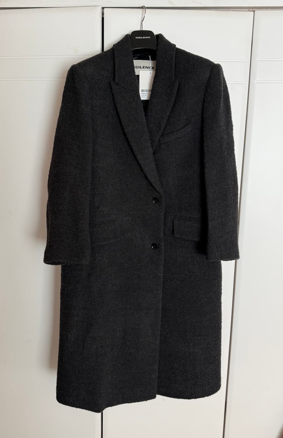 새상품 인사일런스 우먼 부클 코트 상품이미지1