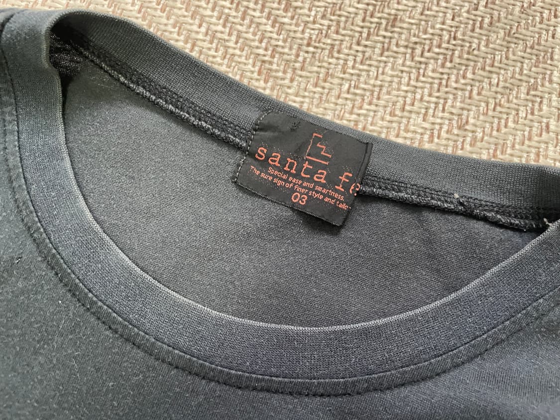 빈티지 Santafe 산타페 멀티 컬러 체인 스티치 티셔츠  상품이미지5