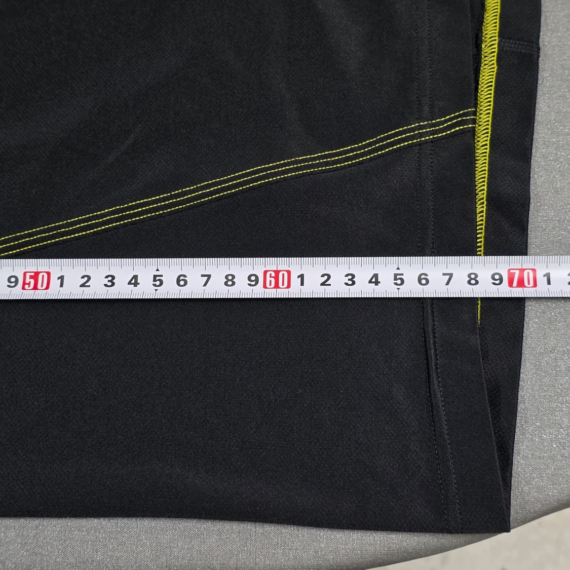 100 아디다스 삼선 져지 롱슬리브 블랙 옐로우 검노 상품이미지6