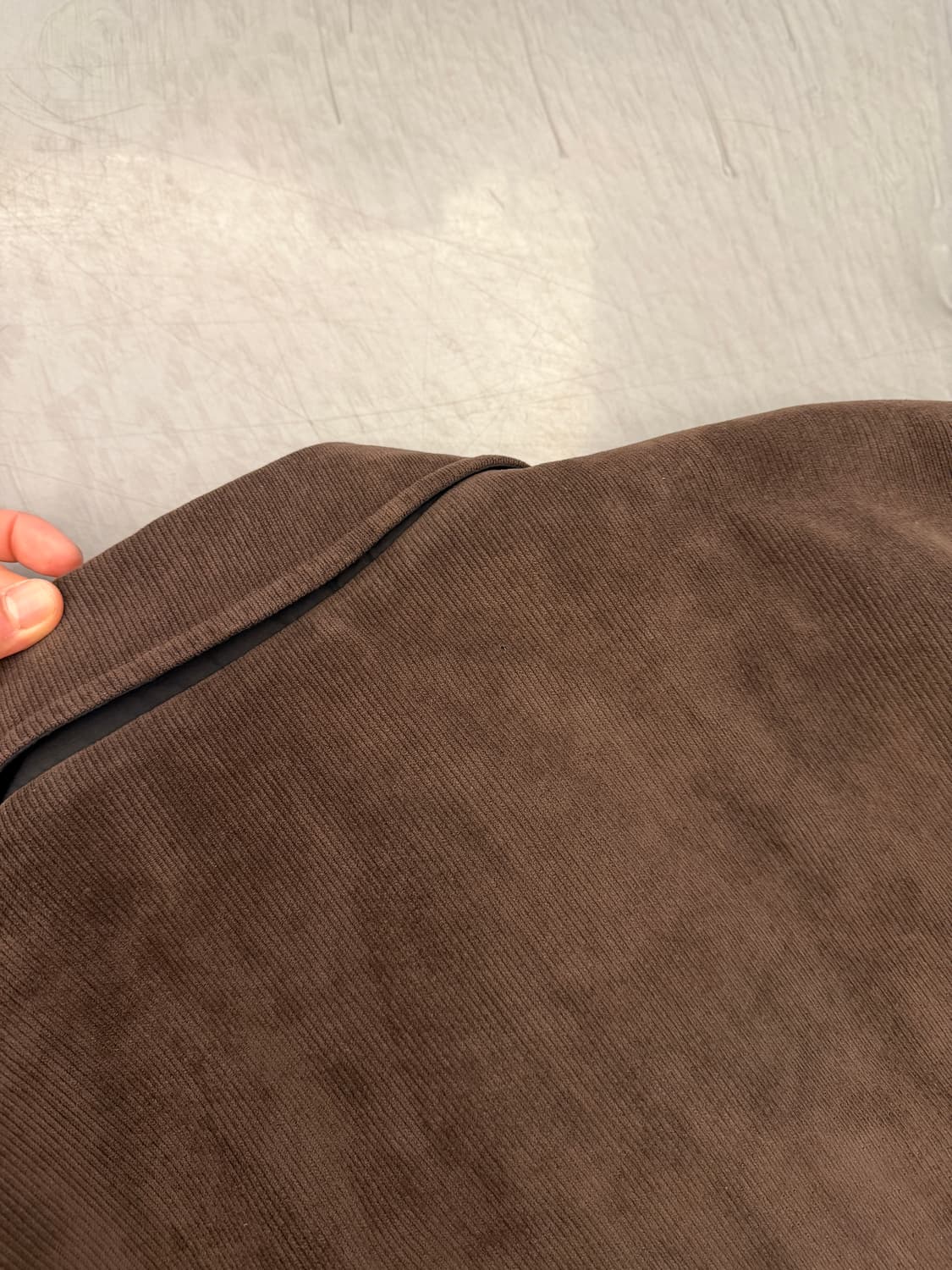 2000s ZEGNA SPORT CORDUROY 제냐스포츠 블루종자켓 상품이미지10