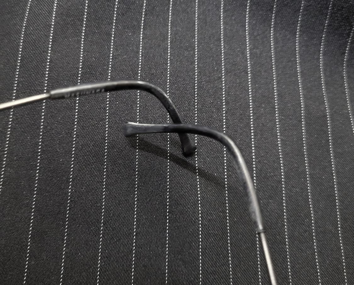 마수나가 블랙 B 티탄 안경 상품이미지10