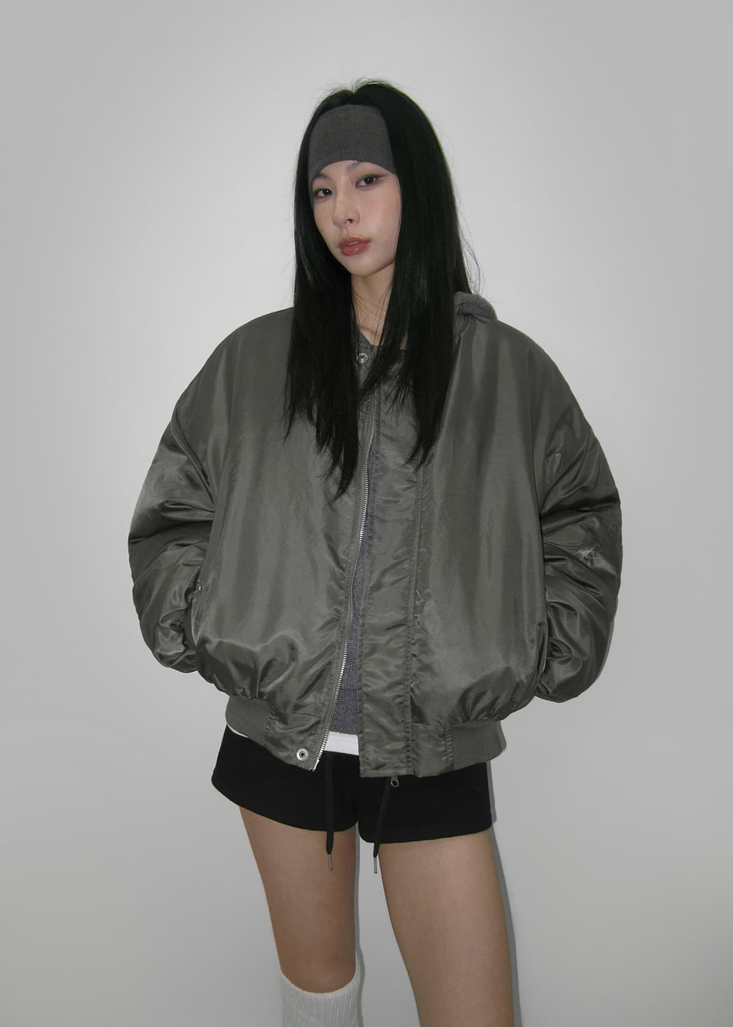 블랙업 항공점퍼 상품이미지1