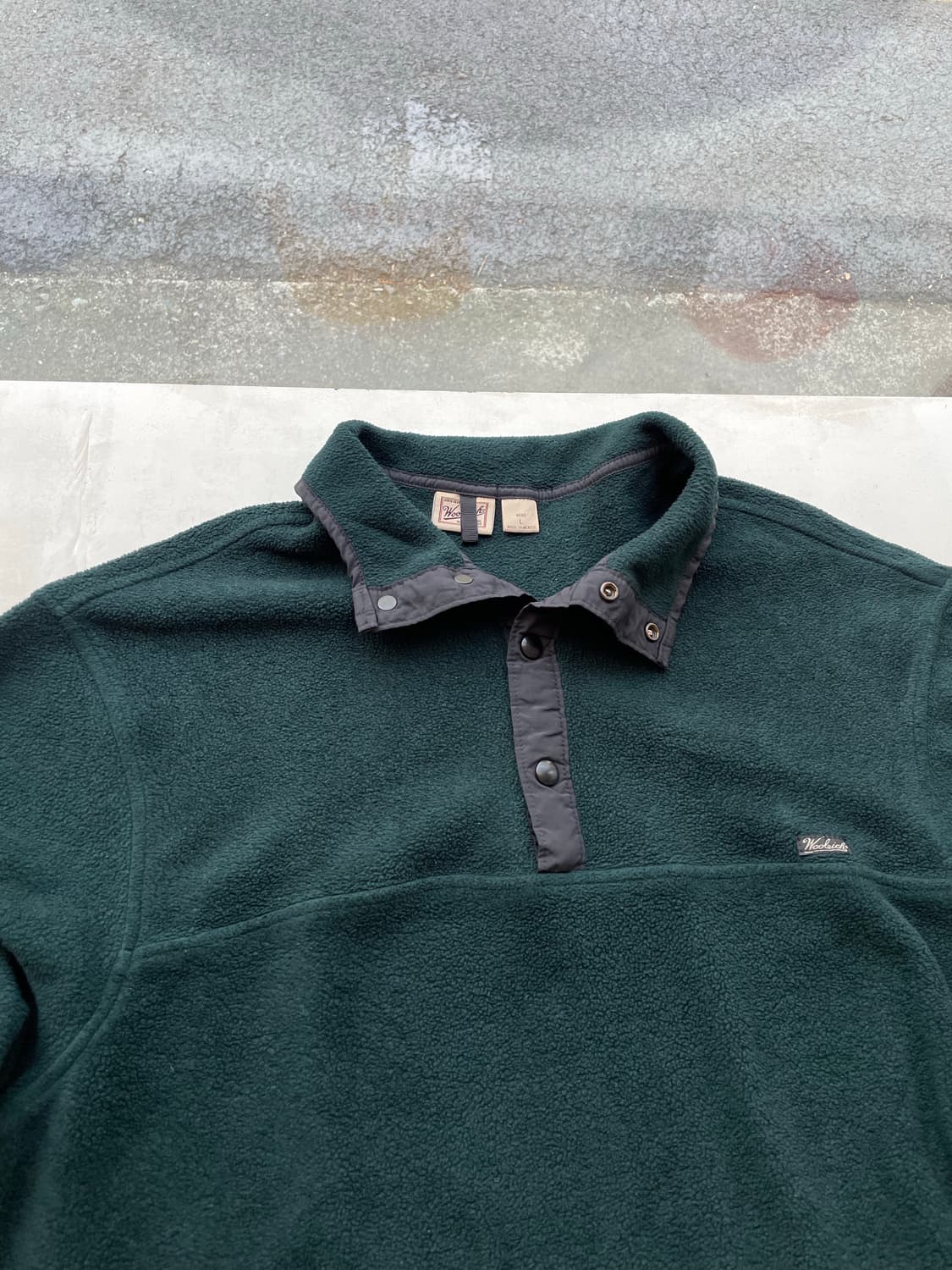 Woolrich fleece pullover L (울리치 플리스 스냅티) 상품이미지6