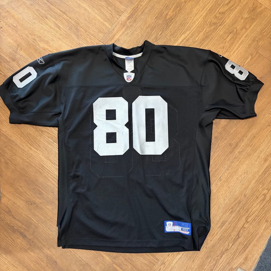 N48. NFL 레이더스 반팔 져지 데드스탁 상품이미지1