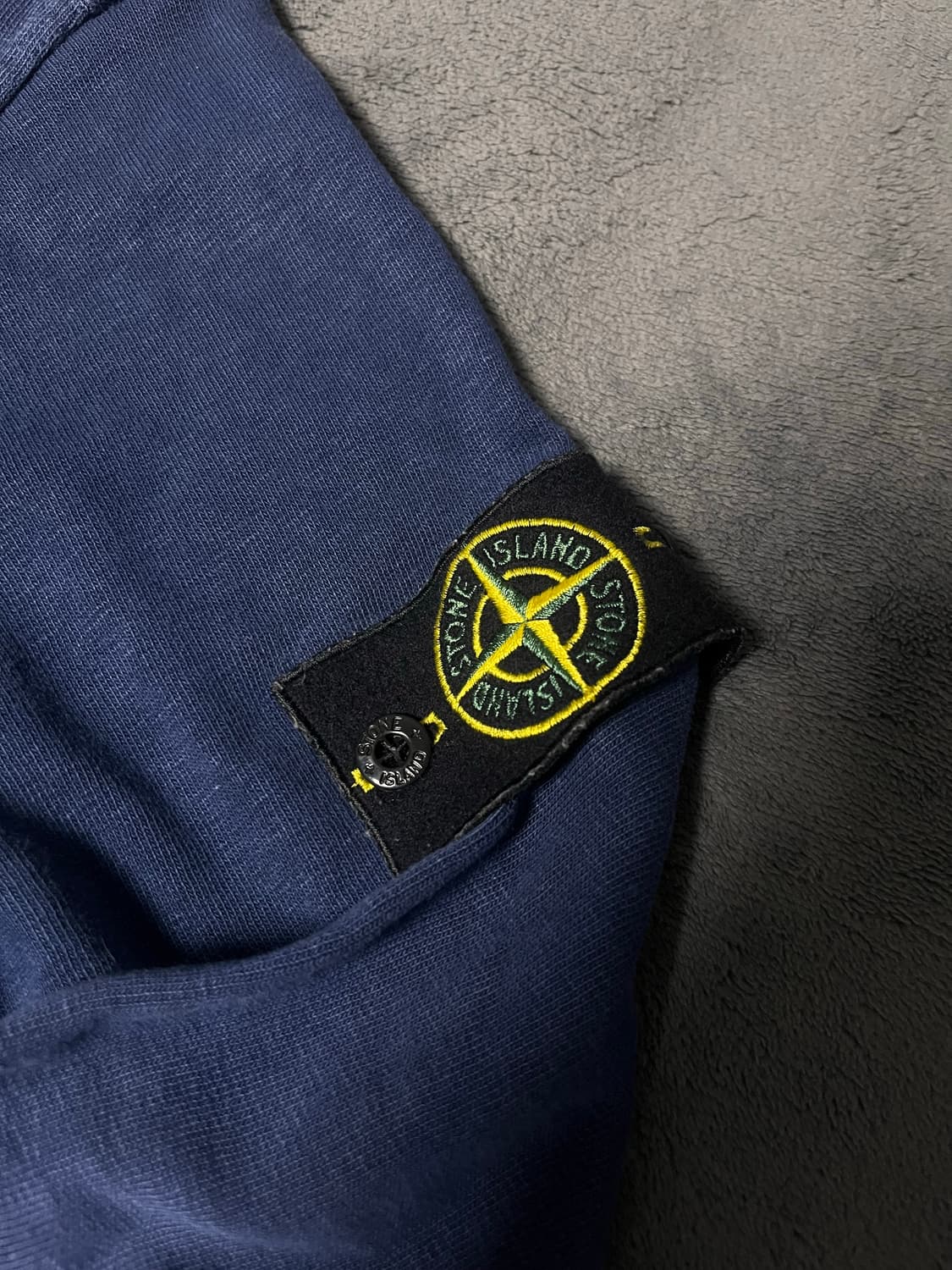 스톤아일랜드 워시드 블루 맨투맨 size M 상품이미지4