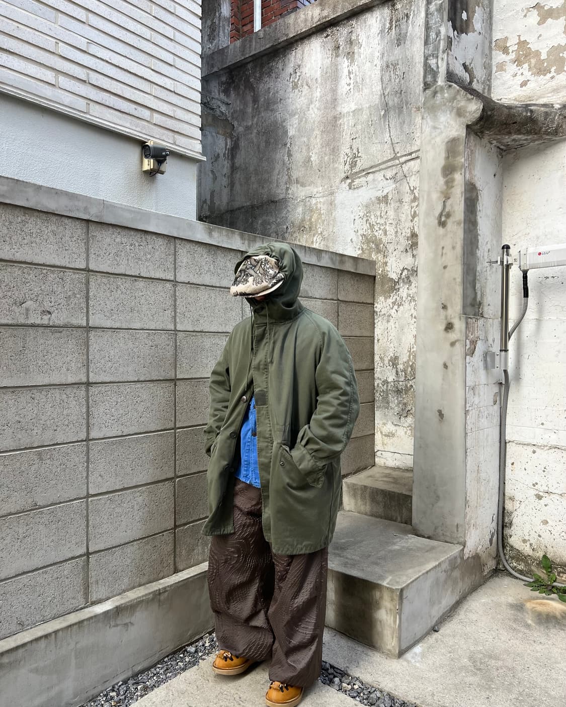 80s FRENCH ARMY M-64 MILITARY 오리지널개파카 상품이미지4