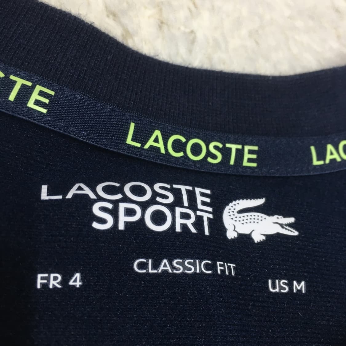 라코스테 스몰로고 맨투맨 CC10 상품이미지3