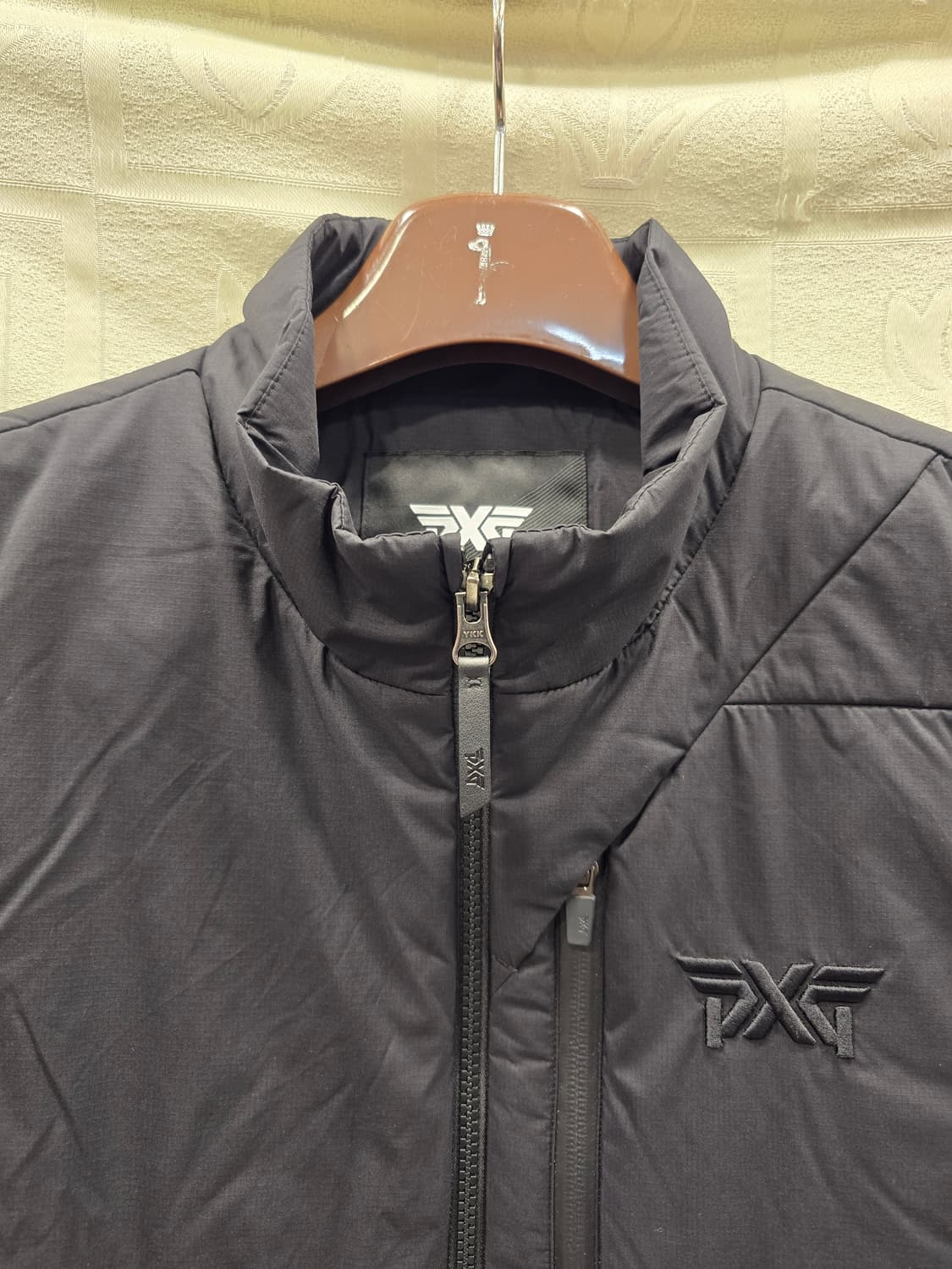거의새거) PXG 남성 아노락 패딩 조끼 블랙 100 상품이미지4