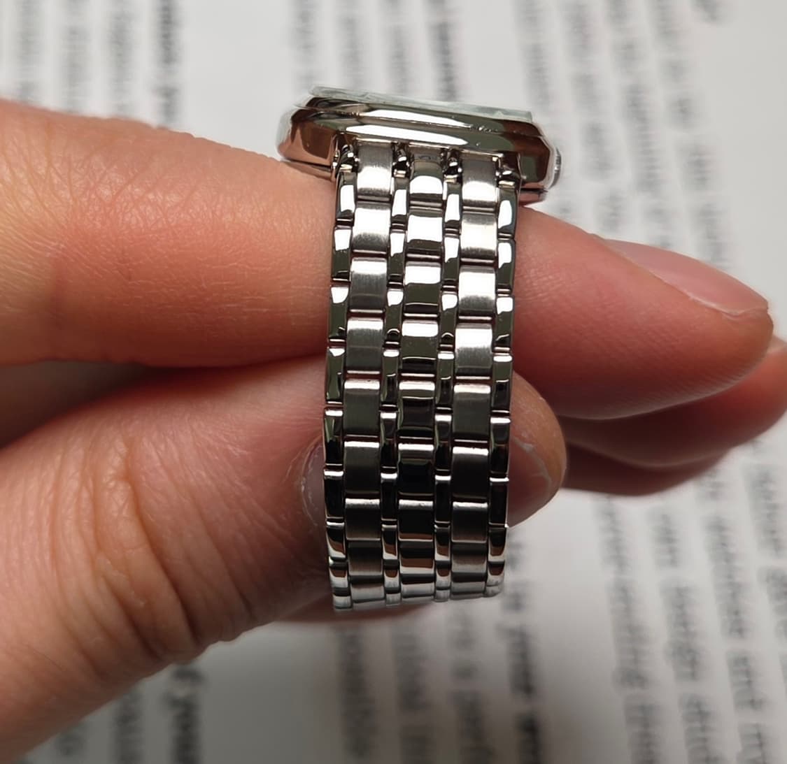 빈티지 부로바 팔각 옥토탱크 샴골판 논데이트 쿼츠 여성용 브레이슬릿 ve 상품이미지5