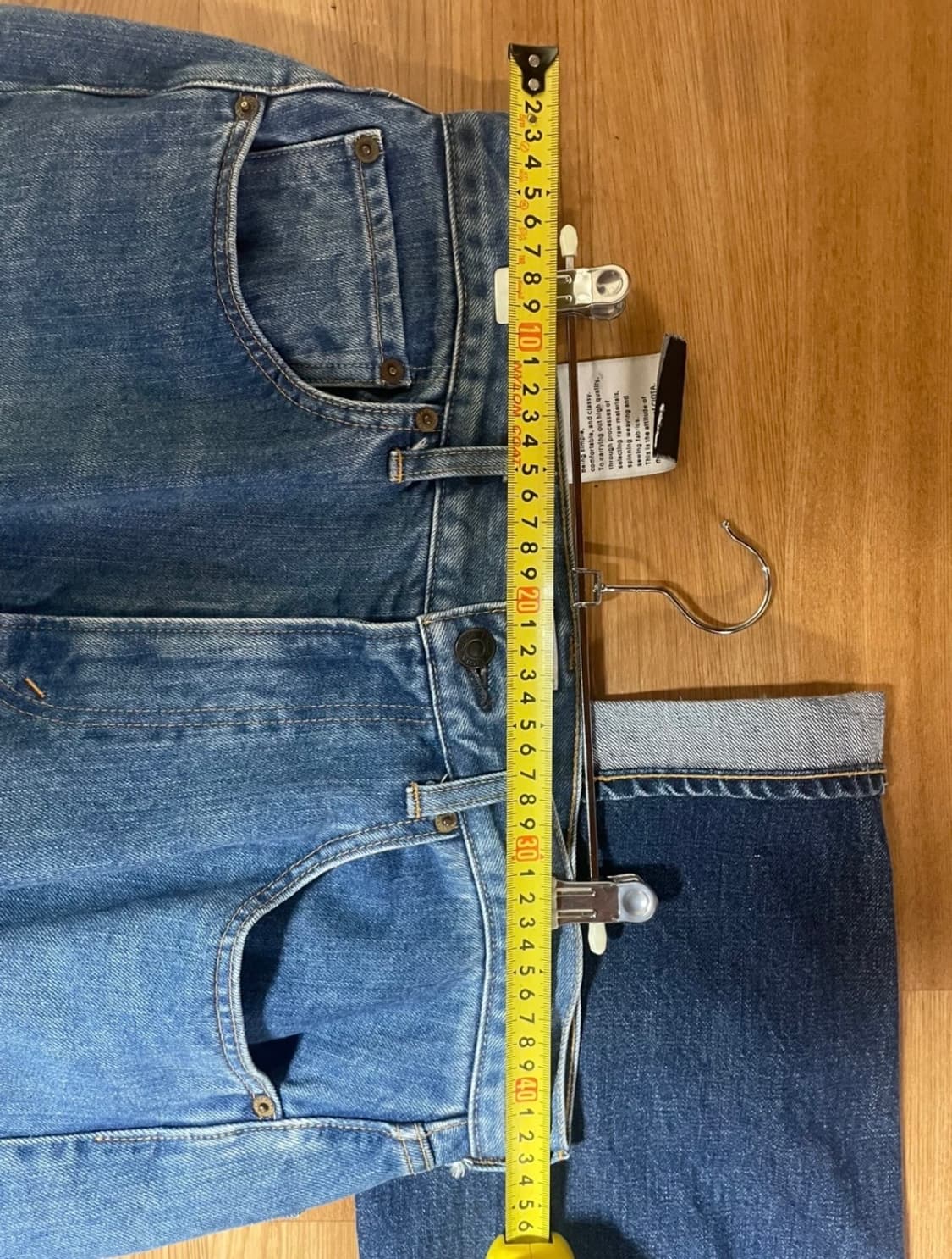 시오타 테이퍼드 데님 34사이즈 상품이미지8