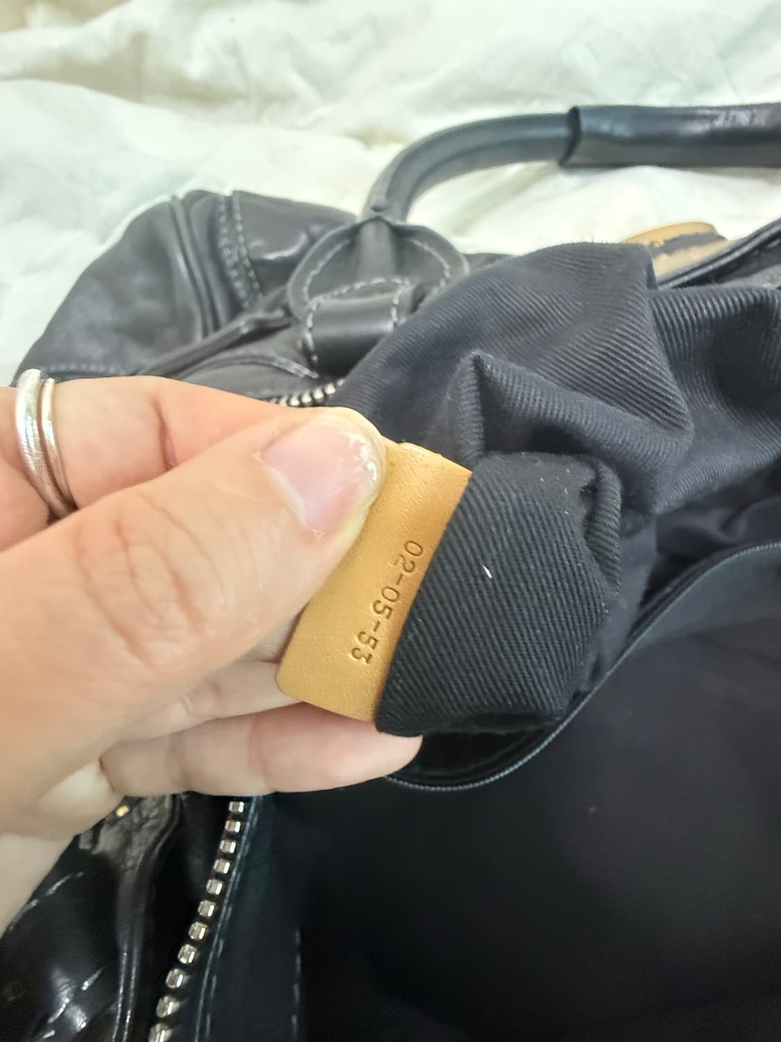 패딩턴 가방 스칸디 가방 블랙 정품 a+ 상품이미지8