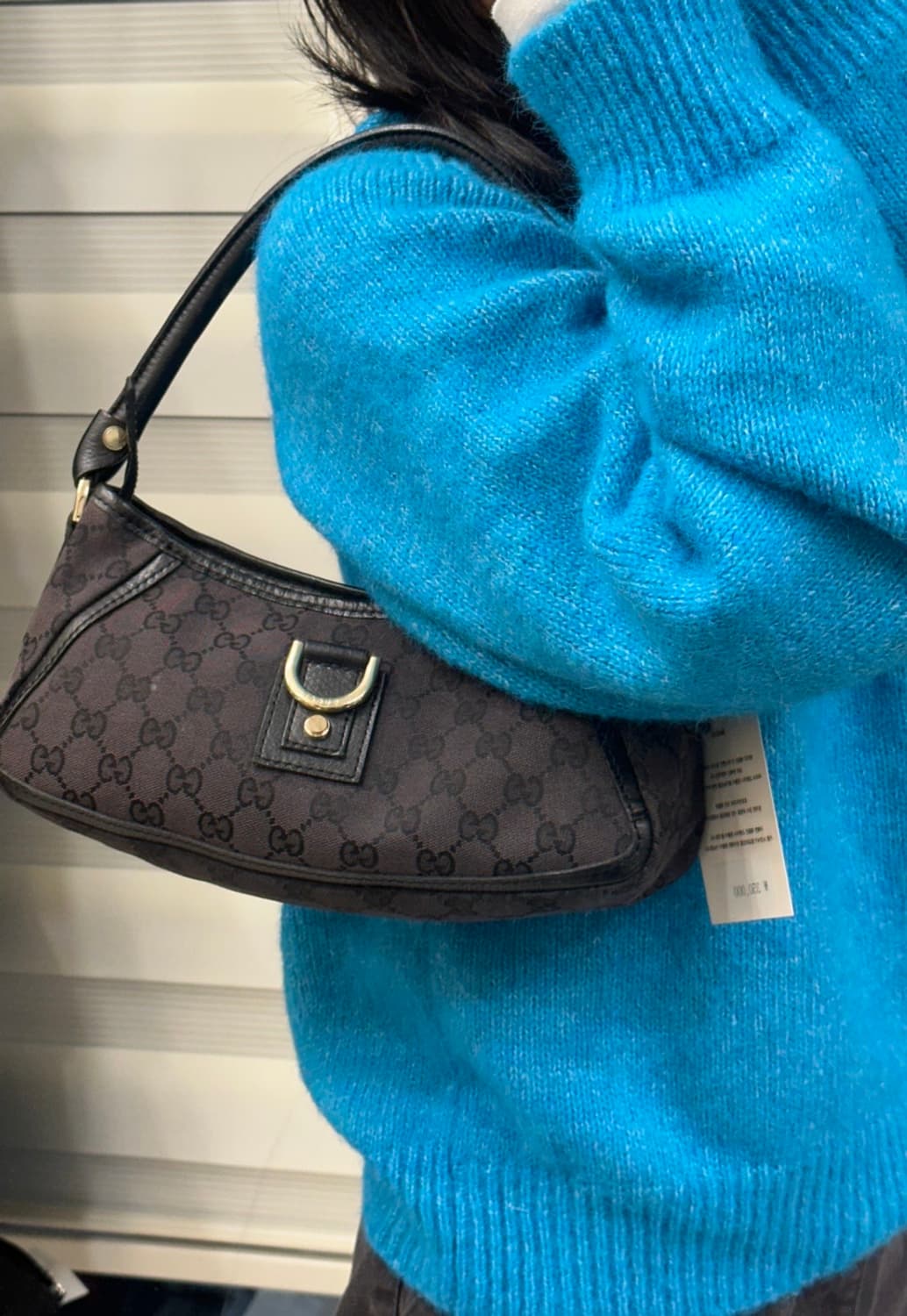 구찌 GG 로고 D링 미니 숄더백 (정품) 상품이미지2