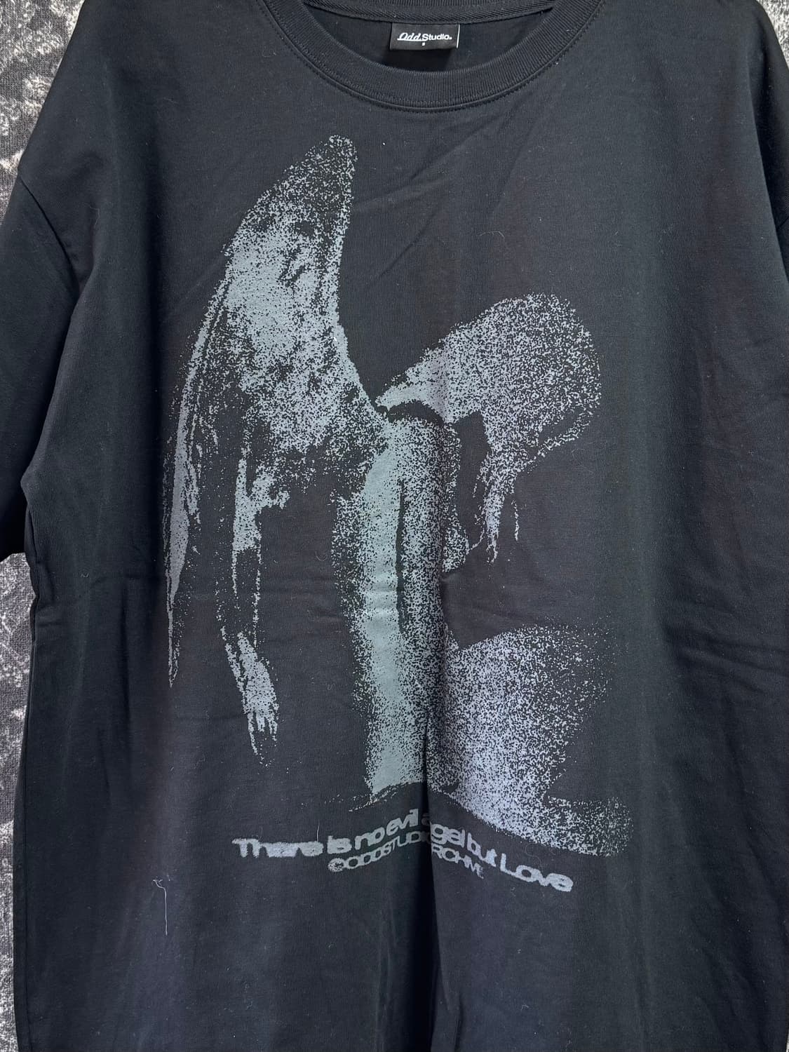 oddstudio 오드스튜디오 엔젤프린팅 반팔 상품이미지3